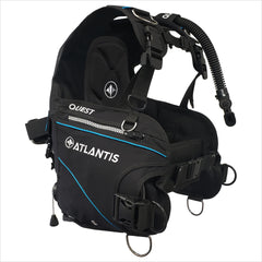 Atlantis Quest Scuba Dive BCD weight-integrated