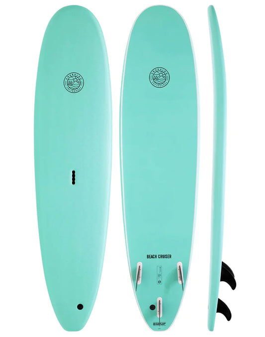 Modern Gnaraloo Beach Cruiser Beginner Foamie Surfboard