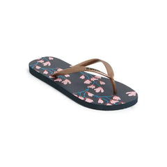 Kustom Classic Jandal Navy Floral
