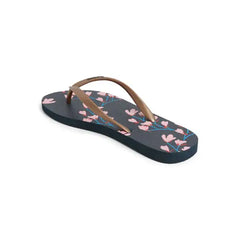 Kustom Classic Jandal Navy Floral