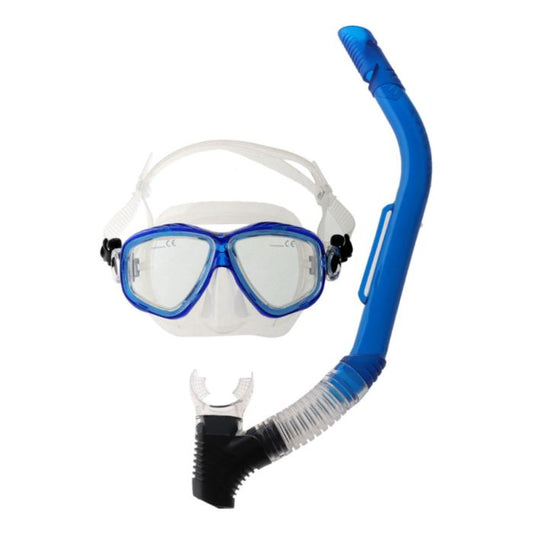 PRODIVE ADULT TWIN LENS STANDARD SILICONE MASK & SNORKEL SET