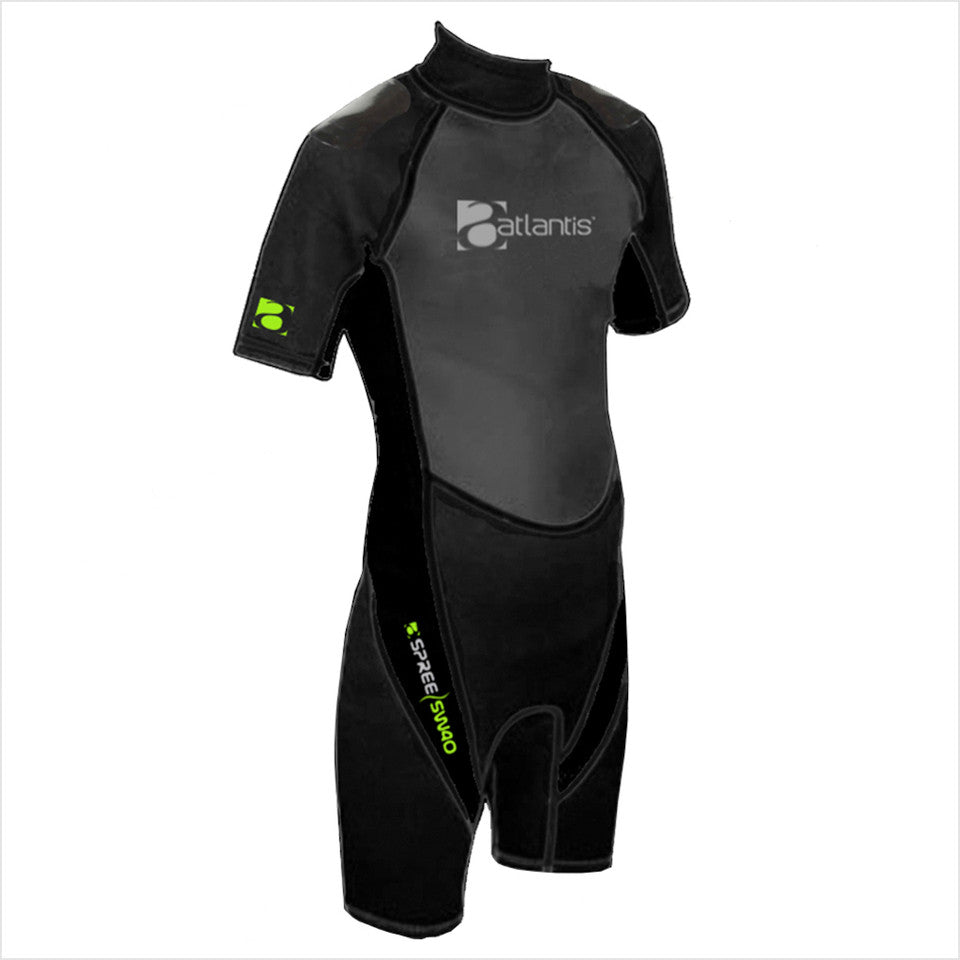 Atlantis Spree SW40 3mm Wetsuit, Shortie for Men, Women and Youth