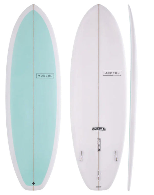 Modern Highline 2.0 - PU - Fiberglass Surfboard