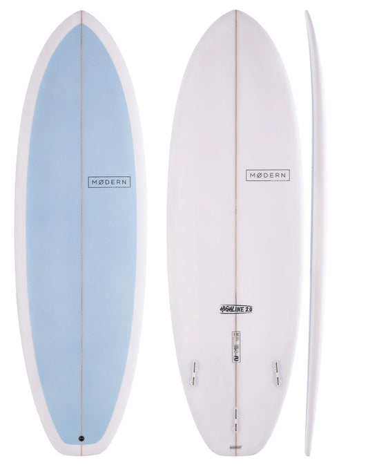 Modern Highline 2.0 - PU - Fiberglass Surfboard