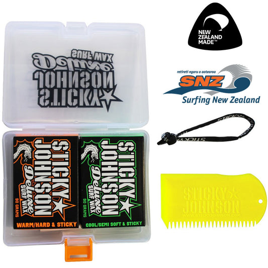 Sticky Johnson Deluxe Wax and comb set
